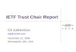 IETF Trust report