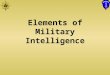 071F1311 Military Intelligence