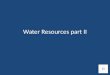 HPU NCS2200 Water resources part ii