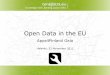 Open Data in the EU, Apps4Finland keynote