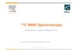 13C NMR Spectroscopy