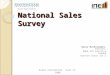 Sales Survey 2009