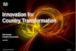 Innovation for Country Transformation
