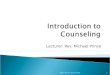 WIST Introduction to counseling