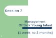 IMCI Session 7 - Sick Young Infant