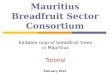 Tutorial - Editable map of breadfruit trees in mauritius
