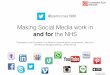 Making Social Media work in and for the NHS
