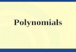 Polynomials And Linear Equation of Two Variables