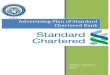 Standard Charter Bank Advertising Report