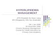 Hyperlipidemia Self Management