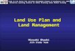 Land use plan and land management eng