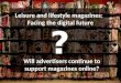 Will advertisers continue to support consumer magazines online?