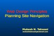 Planning Site Navigation