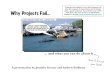 Why projects fail