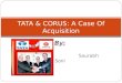 Tata & Corus Deal