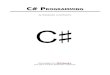 C#.NET 2005 Basics