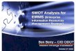 SWOT Analysis for EIRMS (Enterprise Information Resources 