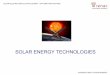 01 Solar Energy Technologies PDF