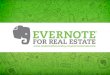 Real Estate and Evernote