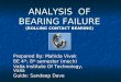 bearing failure