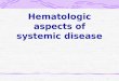 AAU-Hematologic Aspect of Systemic Disease[1]