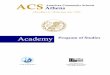 Academy Program of Studies 2009-10