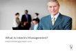 What is Interim Management?