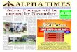 Alpha Times, Adyar 09 August 2009