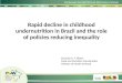 Rapid Decline in Childhood Undernutrition in Brazil and the Role of Policies Reducing Inequality