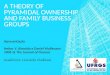 Presentation A Theory of Pyramidal Ownership and Family Business Groups