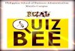 Rizal quiz bee average