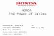 HONDA the Power of Dreams