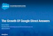 The Growth of Google Direct Answers - A Dreamforce14 Presentation by Danny Sullivan