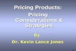 4.3. Pricing Products - Pricing Considerations & Strategies