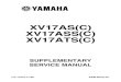 Yamaha roadstar 1700 04 Supplement