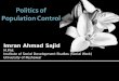 Politics of Population Control-By Imran Ahmad Sajid-18!02!2010
