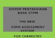 The new STPM assesment for chemistry project
