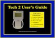Tech2 Users Guide
