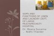 SOPs and Functions of Linen and Laundry Dept