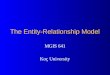 The+Entity Relationship+Model
