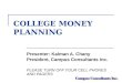 College money-planning-fall-2013