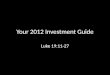 Your 2012 Investment Guide