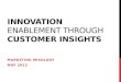 Innovation Through Customer Insights