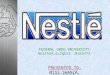Swot analysis Nestle Company