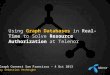 Using Graph Databases in Real-Time to Solve Resource Authorization at Telenor - GraphConnect San Francisco 2013