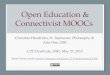 Open Education & Connectivist MOOCs