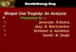 Bhopal Gas Tragedy[1]