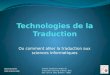 Technologies de La Traduction
