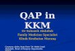 QAP in KKM