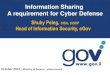 Shuky peleg e_gov_cyber_presentation_information_sharing